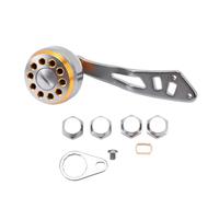 Baxnore Fishing Reel Power Handle Aluminum Alloy Lightweight Ergonomic Baitcasting Reel Knob Handle Grip (Gold)