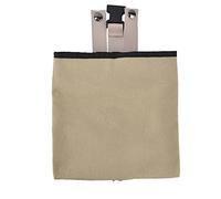 Baxnore Foraging Bag Canvas Foldable Portable Thick Durable Outdoor Pouch for Fruit Picking Camping Gathering Lightweight Easy Carry (Khaki)