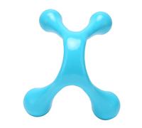 Baxnore Four Point Handheld Massager Manual Acupressure Tool for Full Body Relief Neck Back Shoulder Foot Muscle Relaxation Portable ABS Massage Device