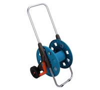Baxnore Garden Hose Reel Cart Heavy Duty Mobile Water Hose Trolley with 2 Wheels for Courtyard Lawn Garden Storage Up to 60M Hose ABS PP Aluminium Tube 88x30x40cm