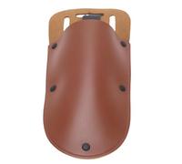 Baxnore Garden Pruner PU Leather Pruning Shears Belt Holder Hanging Pouch for Garden Pliers Scissors Durable Protective Tool Storage Organizer (Brown)