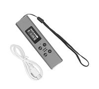 Baxnore Geiger Counter Nuclear Detector High Accuracy USB Rechargeable with Color Display Handheld Monitor for Home Office Emergency Use ABS Plastic Construction (Silver)