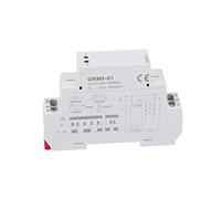 Baxnore GRM8 01 Electronic Impulse Relay Latching Memory Relay AC Din Rail Mount 18mm Width SPDT 16A Multi Point Control with LED Indicator for Industrial Automation Lighting Contr