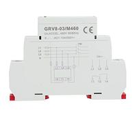 Baxnore GRV8 03 Three Phase Voltage Monitoring Relay Phase Failure Protection Relay Phase Sequence Monitor for Industrial Equipment Motor Protection 35mm Rail Mount (M460)