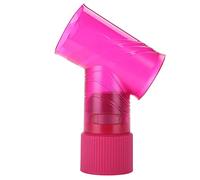 Baxnore Hair Dryer Roller Curls Diffuser Professional Heat Rotatable Vent Styling Tool for Salon and Home Use Blue or Pink 8.27 Inch Universal Attachment (Pink)