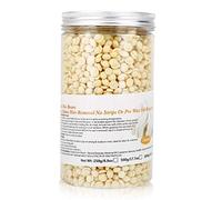 Baxnore Hard Wax Beans Hair 4 Flavor Depilatory Hot Wax Kit For Bikini Legs Arms Underarms Gentle Effective Hair Removal With Lavender Chocolate Chamomile Milk 500g Jar (Creme)