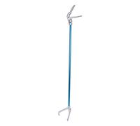Baxnore Heavy Duty Aluminum Snake Tong Foldable Reptile Grabber Tool Durable Snake Catcher for Safe Reptile Handling Control Wildlife Removal Red Blue Gold 70cm 100cm 120cm (70CM)