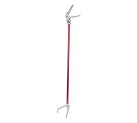 Baxnore Heavy Duty Aluminum Snake Tong Foldable Reptile Grabber Tool Durable Snake Catcher for Safe Reptile Handling Control Wildlife Removal Red Blue Gold 70cm 100cm 120cm (120cm)