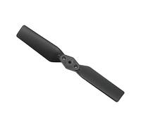 Baxnore Helicopter Tail Propeller Replacement Spare Part RC Helicopter Rotor Compatible with Fly Wing FW200 Plastic Carbon Fiber Lightweight Easy Installation Black 75mm
