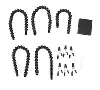 Baxnore Helping Hands Soldering Station Professional 360 Degree Rotating Anti Slip Clamps PCB Holder with Flexible Arms for Circuit Board Repair Jewelry Making Electronic Projects