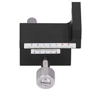 Baxnore High Precision Z Sliding Table Aluminum Alloy Manual Displacement Platform with Dovetail Guide for Optical Equipment Semiconductor Manufacturing 25x40mm ZLWG50