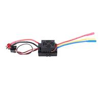 Baxnore HOBBYFANS 60A Brushless ESC Sensorless Electronic Speed Controller Waterproof High Performance RC Car Speed Control with 4.0mm Banana Head for Racing and Off Road Vehicles (Black)