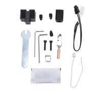 Baxnore Hotend Kit 0.4mm 0.6mm 0.8mm Hardened Steel Nozzle 3D Printer Hotend Kit Ceramic Rapid Heating up to 280C for QIDI X Plus3 X Maximum3 X Smart3 Q1 Pro 3D Printer