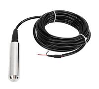 Baxnore Liquid Level Sensor High Precision 4 20mA Output Stainless Steel Submersible Water Level Transmitter for Water Tank Reservoir Monitoring 304 Stainless Steel 6m Cable 0 5m R