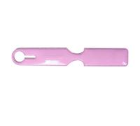 Baxnore Luggage Tag Premium Durable Plastic Anti Lost Suitcase Identifier for Travel Business Trip 25x4cm Personalized Baggage Tag (Pink)