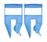 Baxnore Mat Movers Tool Heavy Duty Ergonomic Mat Grippers for Moving Gym Mats Stable Mats Trailer Mats Two Pack ABS Plastic