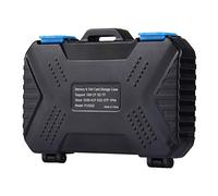 Baxnore Memory Card Reader Storage Box USB 3.0 CF TF SD SIM Card Protector Case Holder for Tablet Computer Notebook Android Smartphones Travel Organization (PU5002)