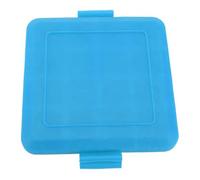 Baxnore Microwave Toastie Sandwich Maker Non Stick Panini Press Grilled Cheese Breakfast Snack Quick Cooker Dishwasher Safe Silicone Metal 170x145x35mm Cordless Kitchen Essential (Blue)