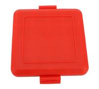 Baxnore Microwave Toastie Sandwich Maker Non Stick Panini Press Grilled Cheese Breakfast Snack Quick Cooker Dishwasher Safe Silicone Metal 170x145x35mm Cordless Kitchen Essential (Red)