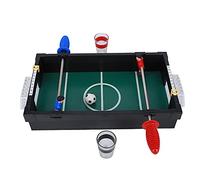Baxnore Mini Table Football Game Set Double Player Desktop Soccer Interactive Sports Game for Adults Family Office Indoor Fun ABS Plastic Safe Durable