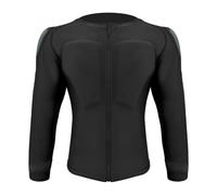 Baxnore Motorcycle Armored Shirt PU Shock Absorbing Breathable Back Shoulder Chest Elbows Protector Padded Shirt for Snowboard Ski Bike Riding (M)