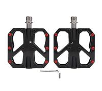 Baxnore Mountain Bike Pedals Professional Grade Dust Proof Sealed Bearings Anti Skid Flat Pedals for MTB BMX Road Bikes Carbon Fiber Aluminum Alloy Alloy 2Pcs Set