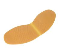 Baxnore Natural Rubber Anti Slip Forefoot Sole Leather Shoes Repair Non Skid Durable Comfortable Half Sole Pad for Men Women Walking Running Black Yellow Brown 1 Pair (Yellow)