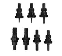 Baxnore Nut Tool Mandrel Set Threaded Pull Rod Riveter Machine Accessory Replacement Riveting Heads High Strength Steel Adapter for Standard Nut Riveters M3 M4 M5 M6 M8 M10 M12 Siz (M6)