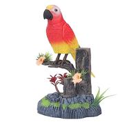 Baxnore Operated Control Voice Parrot Chirping Singing Fluttering Simulation for Adults Home Party Decoration Realistic Bird ABS Material (506G)