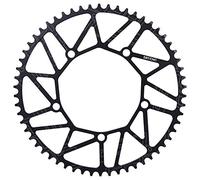 Baxnore Outdoor Positive Negative Teeth Chainring, Aluminium Alloy Crank Single Disc, Lightweight Cycle Crank Chainring for Cycling Replacement (58T)