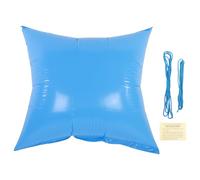 Baxnore Pool Pillow for Above Ground Pool Winterizing PVC Ice Equalizer Air Pillow with 2 Ropes Inflatable Closing Kit for Swimming Pools Outdoor Furniture Protection (Square)
