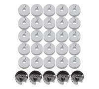 Baxnore Premium 25Pcs Stainless Steel Bobbin Case with Bobbins Set Industrial Sewing Machine Replacement Parts 55623AS BC-DB1 Combo for Professional Textile Workshops Large Scale P