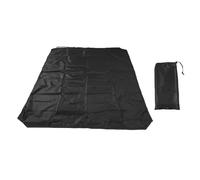Baxnore Premium Car Roof Box Cover 210D Silver Coated Oxford Fabric for SUV Cargo Rack Protection Outdoor Travel Accessories with Storage Bag (270 * 145cm)
