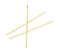 Baxnore Premium Tunisian Crochet Hook Set 3Pcs Double Ended Knitting Needles Anti Slip Ergonomic Handle 4.5mm 5.5mm 6.5mm Sizes for Crochet Enthusiasts Beginners
