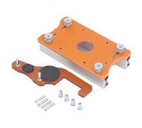 Baxnore Professional Aluminum Alloy Router Table Insert Plate Kit Adjustable Woodworking Slotting Positioning Flip Plate for DIY Woodworking Projects and Home Workshops