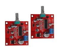 Baxnore Professional Audio Microphone Reverb Effect Board Dual Row Capacitors Reverberation Module With SMD Technology For Karaoke Home Theater Stage Performance 50x50mm 2Pcs