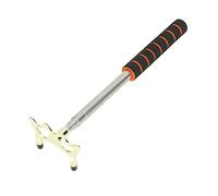 Baxnore Professional Billiard Cue and Bridge Set Stainless Steel Telescopic Pool Cue with Anti Slip Sponge Handle and Stable Cue Bridge for Home and Club Billiards Players Silver G (Low)
