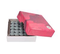 Baxnore Professional Billiard Cue Tips 50pcs High Density Leather Replacement Pool Cue Stick Tips with Storage Box for Snooker Pool Players Neutral Hard MH Property Grey (10.5mm)