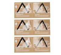 Baxnore Professional Billiard Pendulum Sticker High Precision Positioning Film Paper for 9 Ball 10 Ball Tournament Play Official Competition Accessory 24.5x21.5cm 6PCS Set