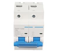 Baxnore Professional DC Circuit Breaker 10KA Breaking Capacity DIN Rail Mount Miniature Overload Protection for Solar Panel Systems and Marine Power Applications (80A)