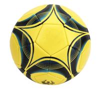 Baxnore Professional Double Layer Explosion Proof Soccer Ball Training Football Durable Standard Size for Youth Soccer Practice Games Yellow PVC Material (Type 5(8.3 X 8.3 X 3.5in))