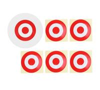 Baxnore Professional EVA Archery Target with 5 High Visibility Target Papers Durable Round Arrow Moving Target for Outdoor Practice Training