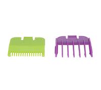 Baxnore Professional Hair Clipper Guide Comb Set Hair Trimmer Attachments Plastic Hair Cutting Tools for Barbers and Home Use ABS Material Durable 1.5mm 4.5mm 2 Pack