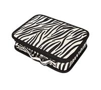 Baxnore Professional Hairdresser Handbag Premium Leather Large Capacity Makeup Tools Storage Bag for Salon Stylists Barbers Travel Organizer Durable Zippered Case