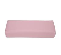 Baxnore Professional Nail Art Hand Rest Pillow Soft Comfortable Manicure Support Cushion Reduce Hand Fatigue for Home Salon Use PU Leather 11.8 x 3.7 x 2.6 Inches (Pink)