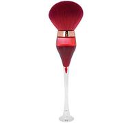 Baxnore Professional Nail Dust Cleaning Brush Soft Synthetic Fiber Makeup Brush For Foundation Blush Contour Loose Powder Removal Nail Art Dust For Home Salon Beauty Use (Rose Red)