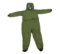 Baxnore Professional Sand Blasting Suit Protective Hood with Dust Proof Ventilation Transparent Face Screen Anti Collision Sponge Strip for Shipbuilding Cast Iron Steel Structure C