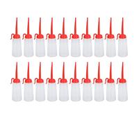 Baxnore Professional Sewing Machine Oiler Set 20PCS Plastic Oil Bottles with Long Precision Spout Non Odorless Tight Seal Lubrication Tool for Industrial Household Sewing Machines