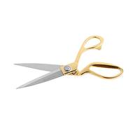 Baxnore Professional Stainless Steel Tailor Scissors Ultra Sharp Dressmaking Shears with Gold Handle for Fabric Cutting Sewing Tailoring Crafting Zinc Aluminum Alloy 9.29 Inches