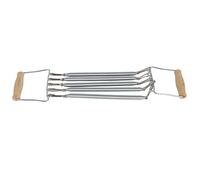 Baxnore Professional Wooden Handle Spring Chest Expander High Resistance Strength Training Equipment for Home Gym Fitness Workout Muscle Building 60cm Total Length